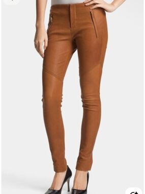 ALC Leather Lambskin Legging Size 0